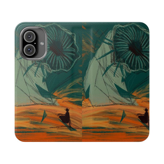 Dune-themed phone case cover featuring the iconic sandworm of Arrakis