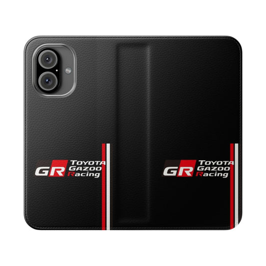 Flip cover phone case inspired by the Toyota GR86, GT86, and AE86 models