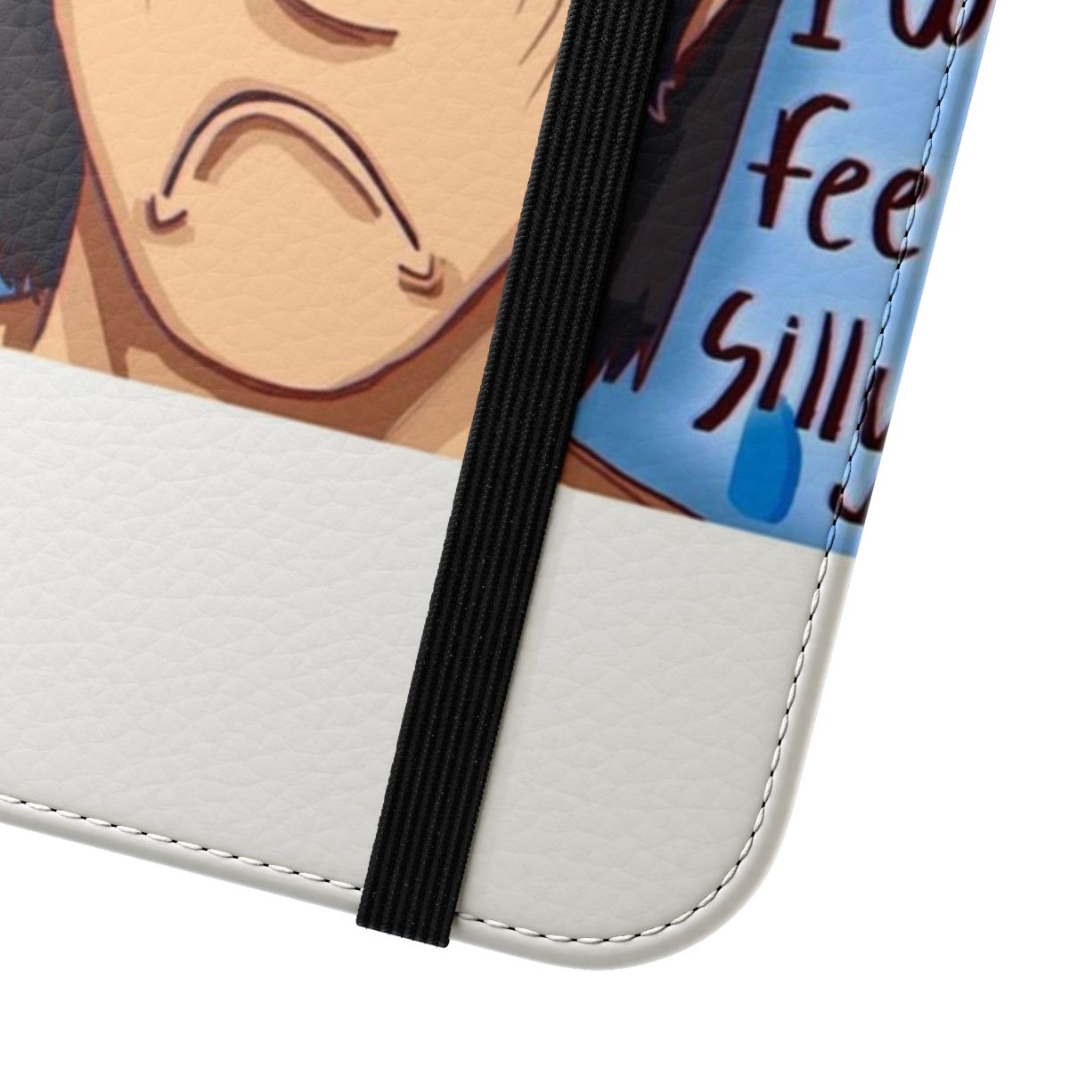 Anime-themed phone case featuring Eren Jaeger, the protagonist of Attack on Titan - Close Up