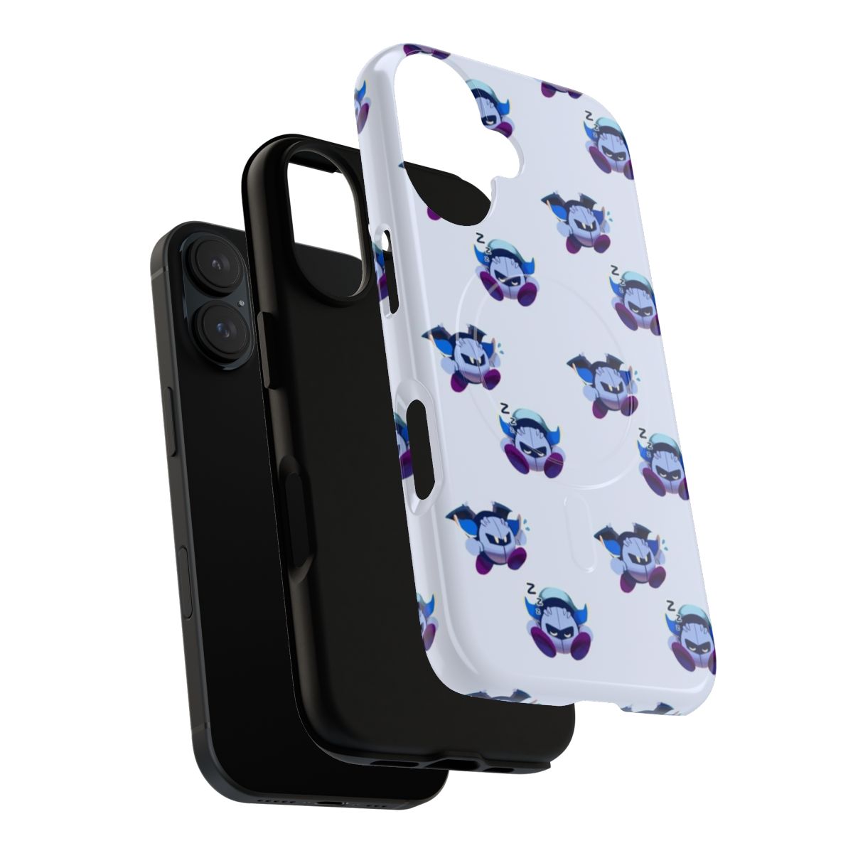 Magnetic Tough Phone Case featuring the character Meta Knight from the Nintendo Kirby franchise - Layers