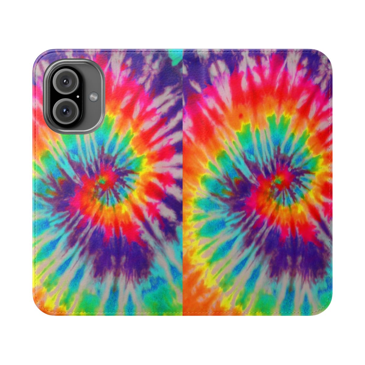 Colorful tie dye designed smartphone case