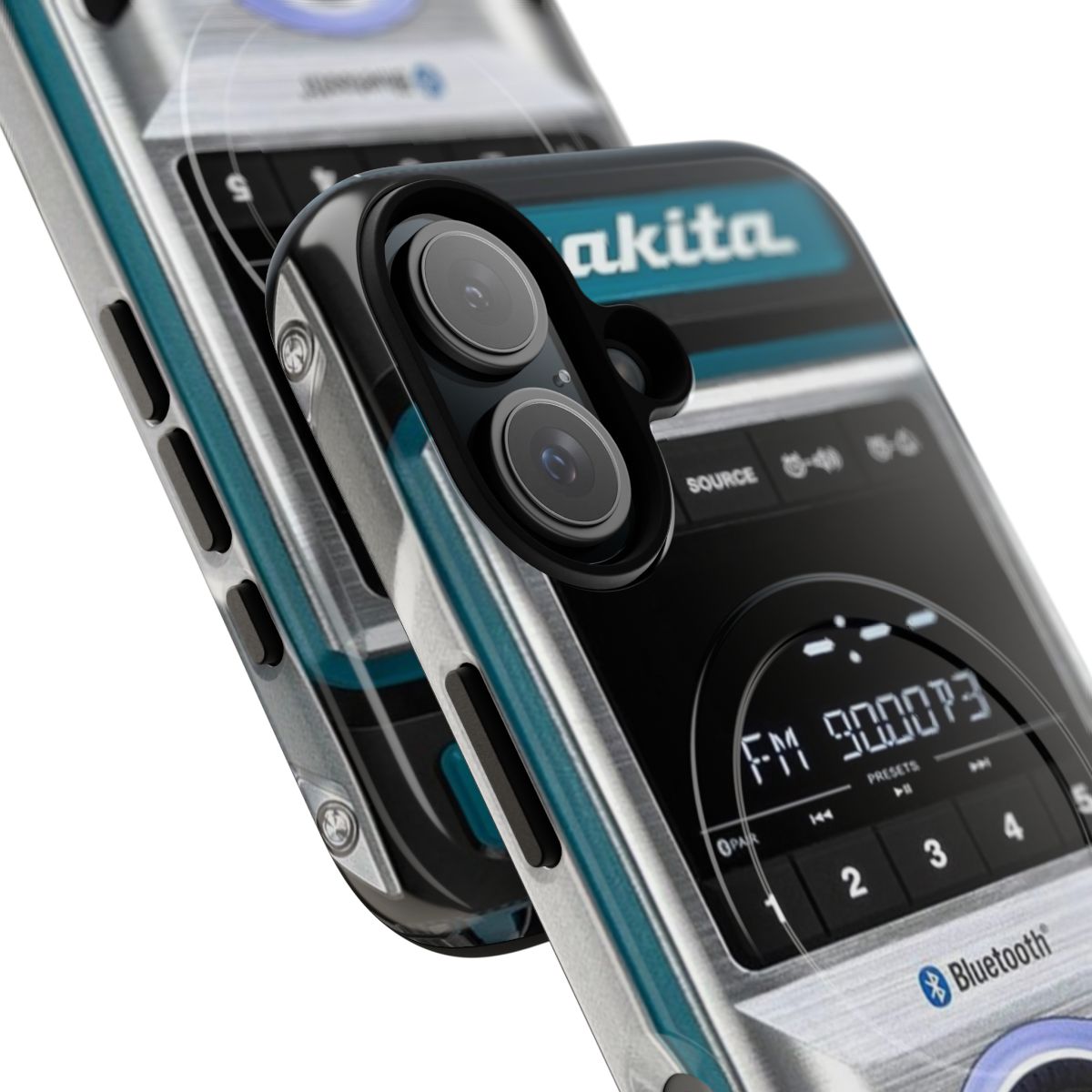 Colorful and cute magnetic cases for Makita job site radios with Bluetooth connectivity - Detail