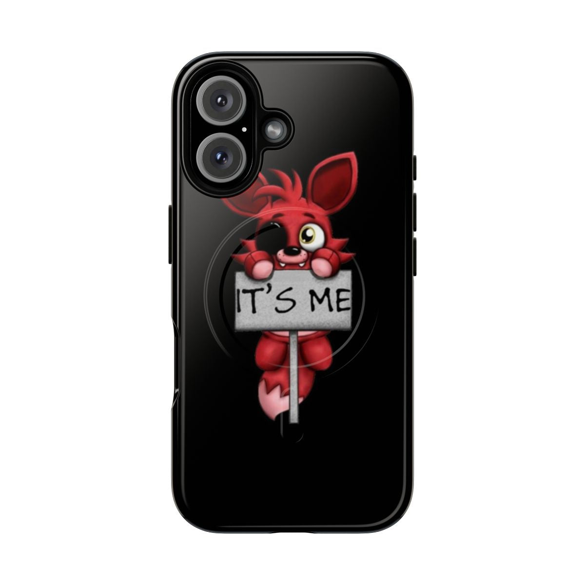 Five Nights At Freddy's themed magnetic protective phone case with Foxy the Fox character