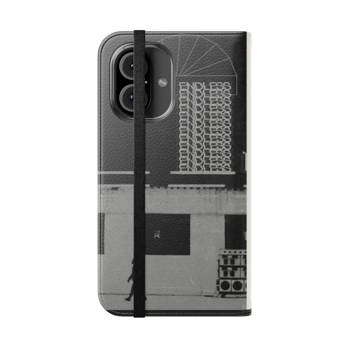 A stylish and high-quality Android phone case featuring the artist Frank Ocean. - Folded Front