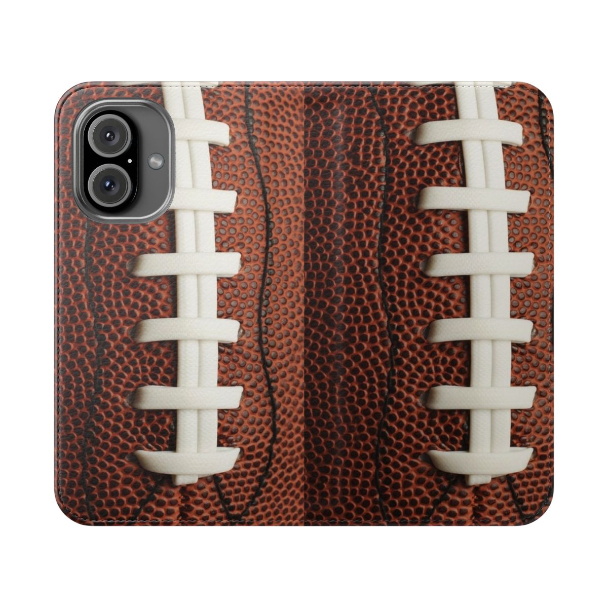 Football-themed phone case with unique design for NFL fans