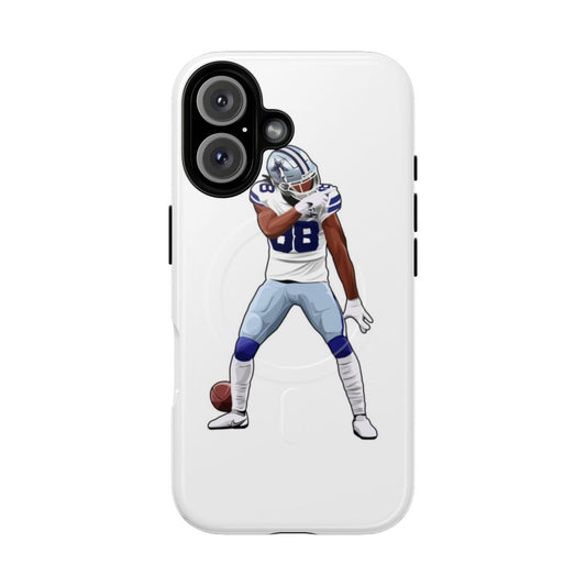 CeeDee Lamb phone case with number 88 and football design