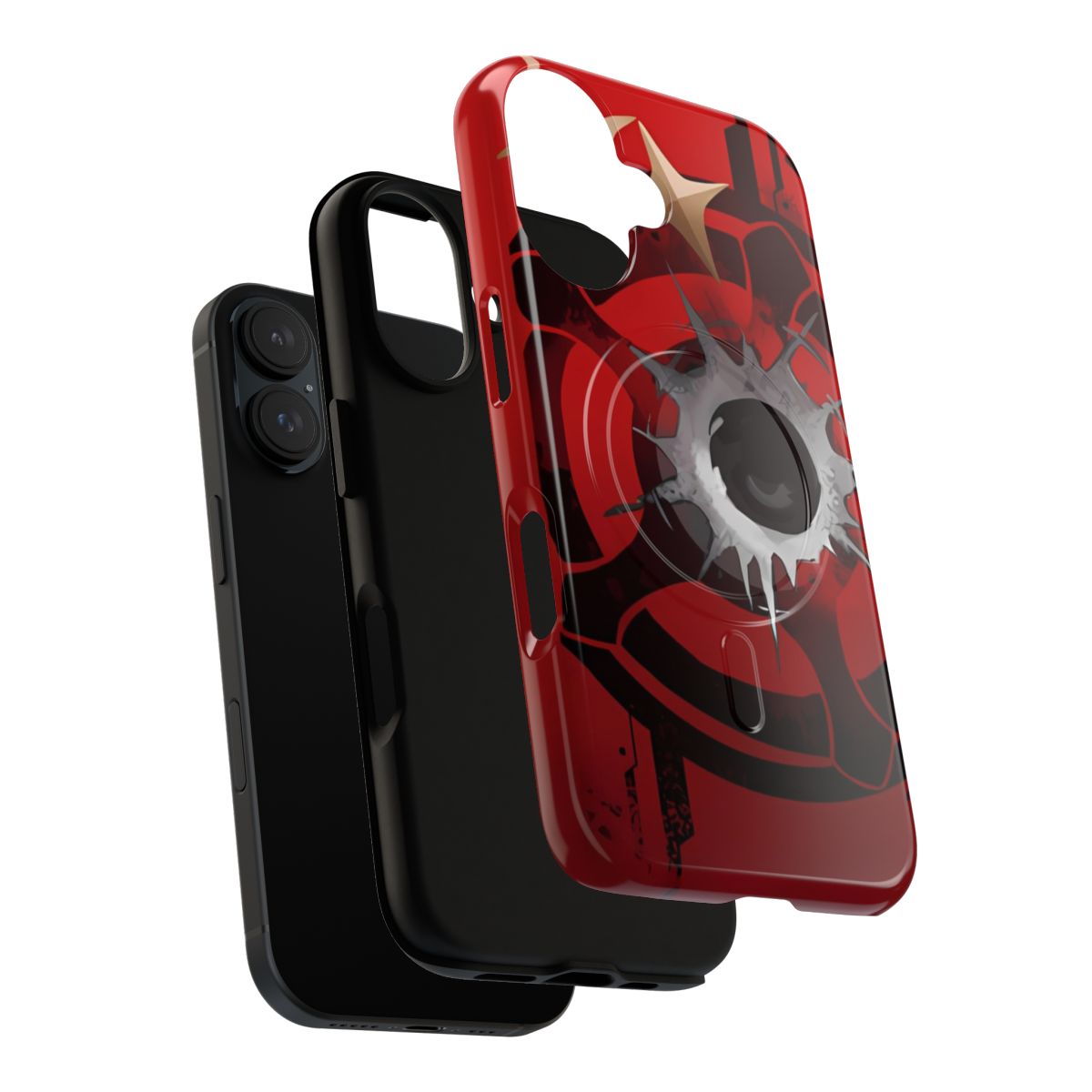 Honkai Star Rail inspired magnetic tough phone cases with a cowboy theme - Layers