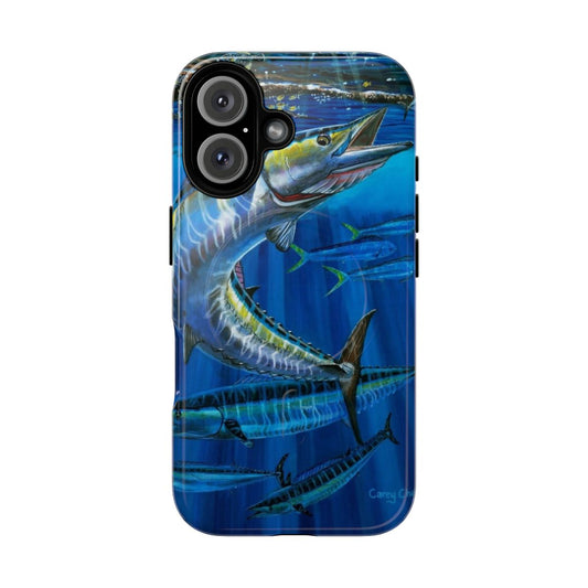 Wahoo Haven Magnetic Tough Phone Cases with Carey Chen Marine Art