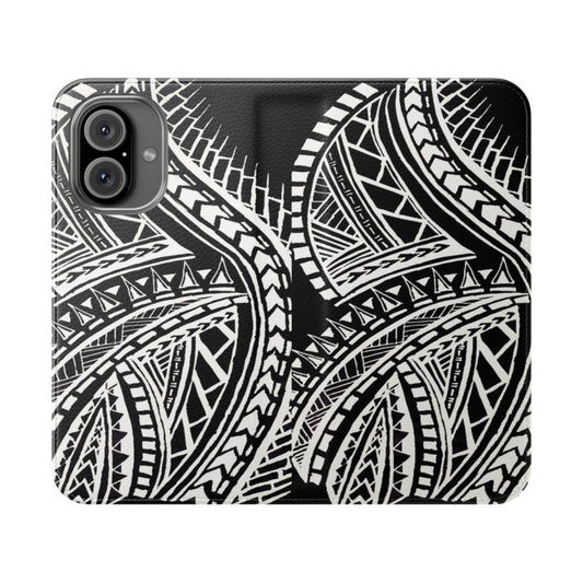 Polynesian Tribal Flip Phone Case Cover