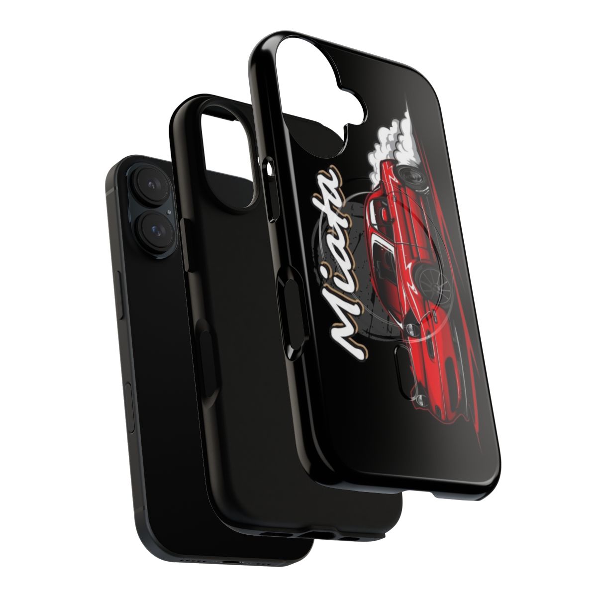 Mazda MX-5 Miata inspired magnetic phone case with a rugged, tough design. - Layers