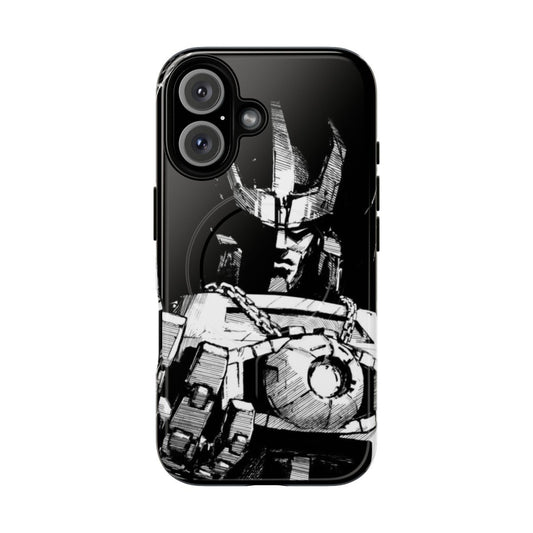 Transformers-inspired magnetic tough phone case with Galvatron, Megatron, and Unicron designs