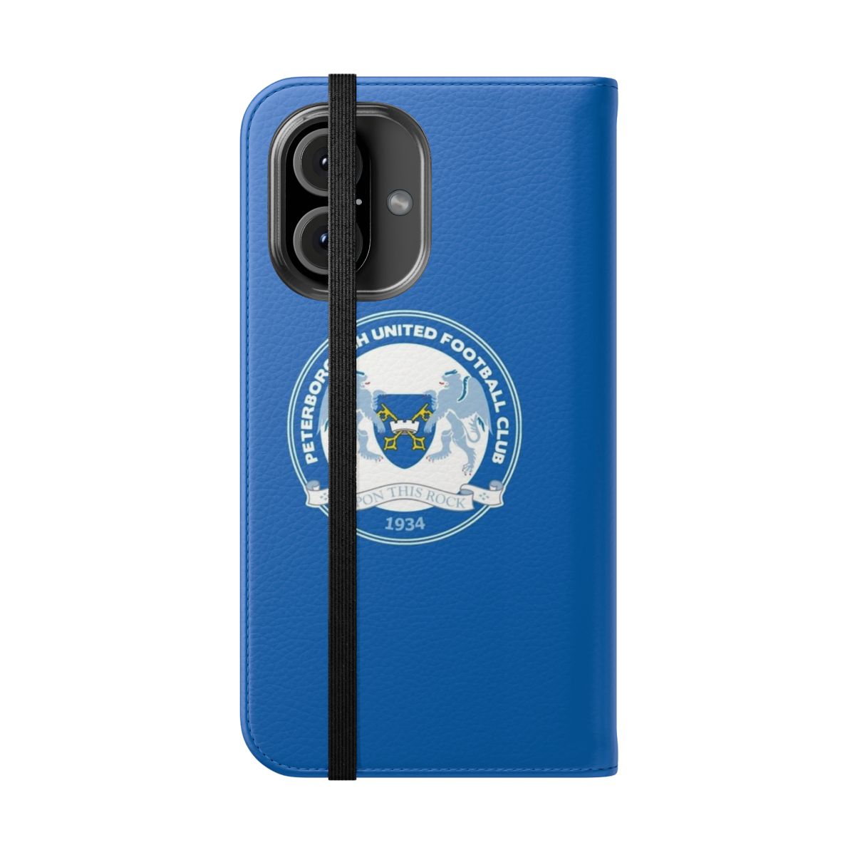 Peterborough United Inspired Flip Cover Phone Case - Folded Front