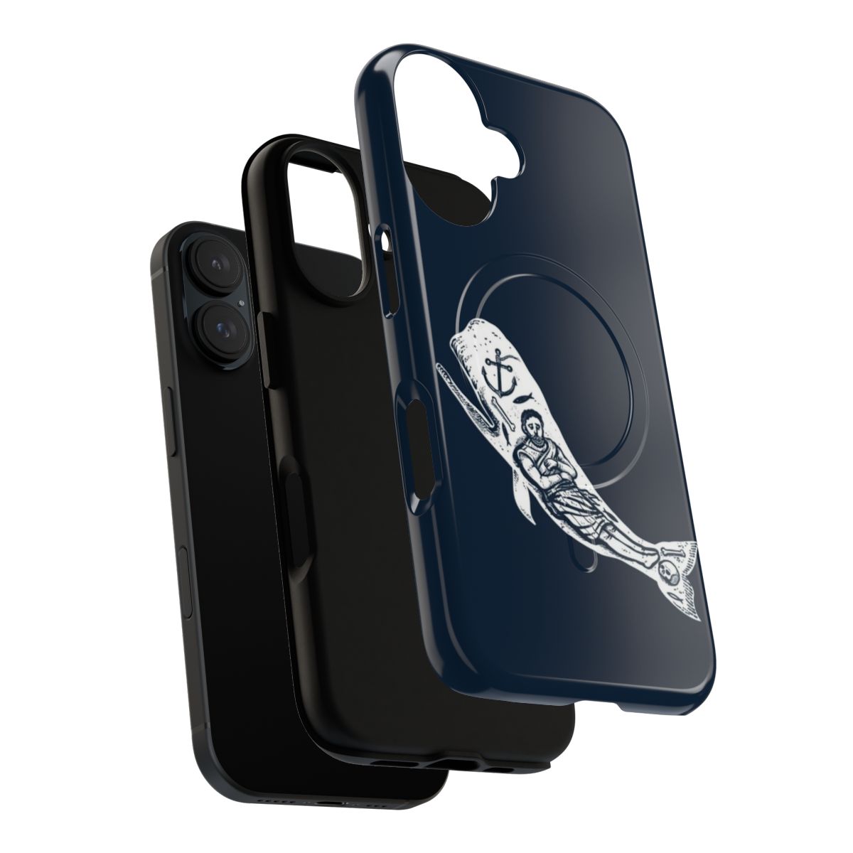 Magnetic tough phone case featuring the Sign of Jonah artwork - Layers