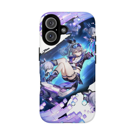 Silver wolf-inspired phone case for Honkai Star Rail fans