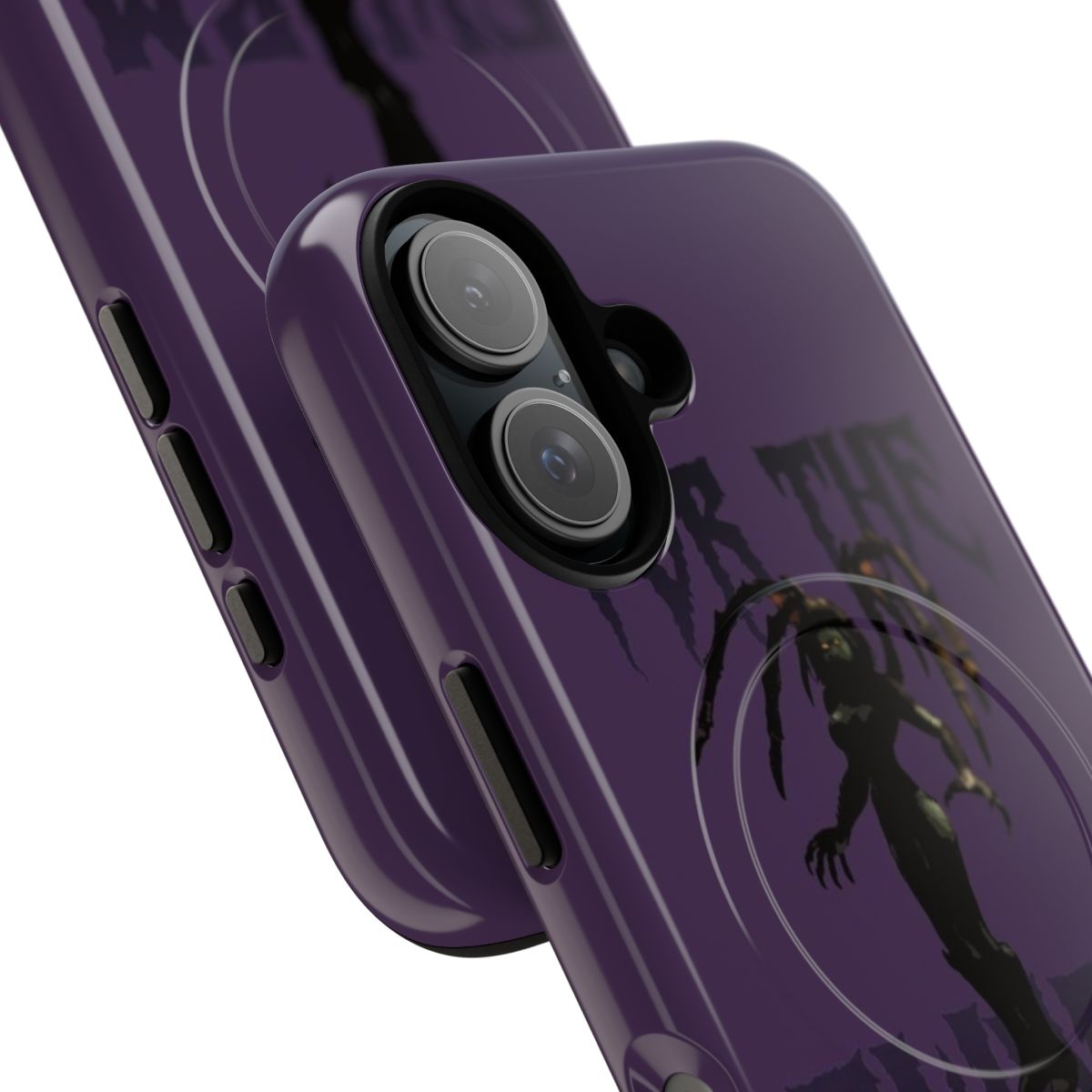 Starcraft-inspired Zerg magnetic tough phone case - Detail