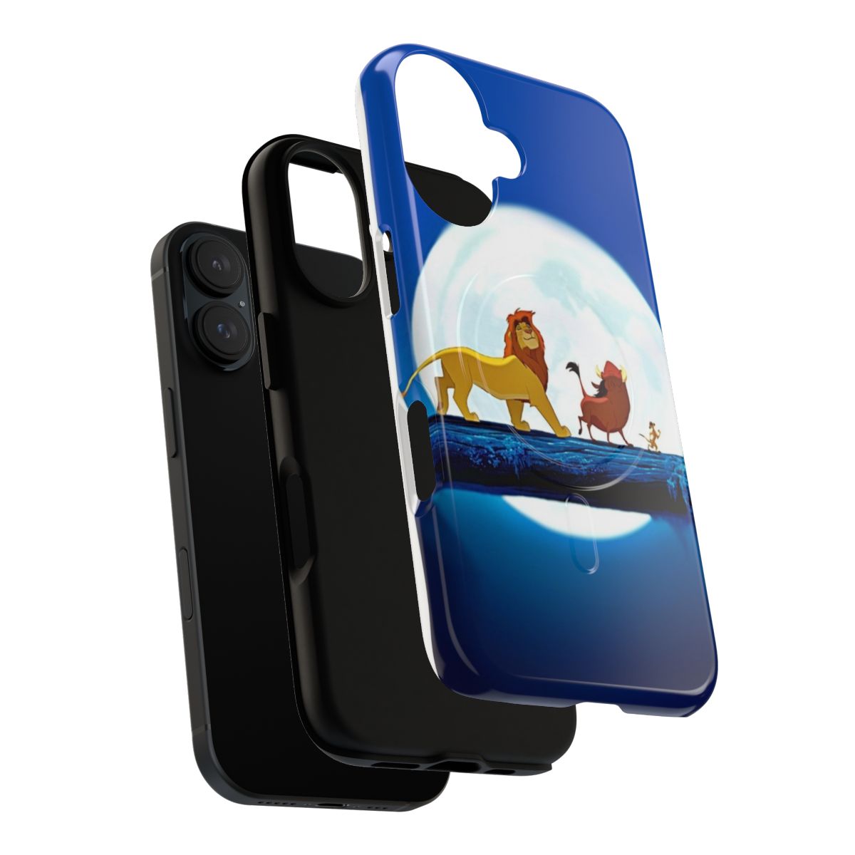 A magnetic tough phone case design inspired by the classic Disney film The Lion King. - Layers