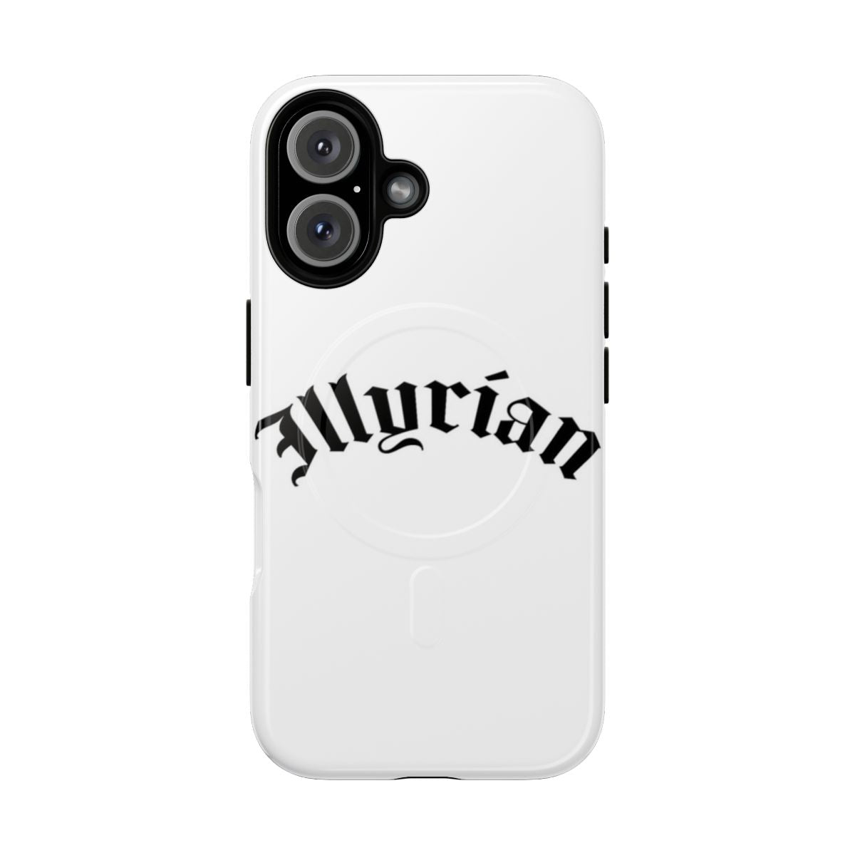 Illyrian-inspired magnetic tough phone case with Albanian eagle design