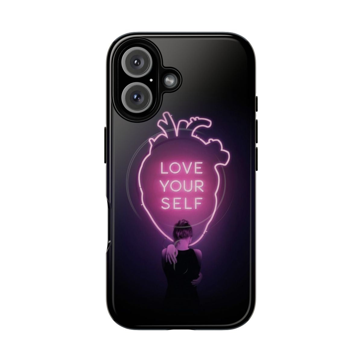 Love Yourself Magnetic Tough Phone Case for Girls