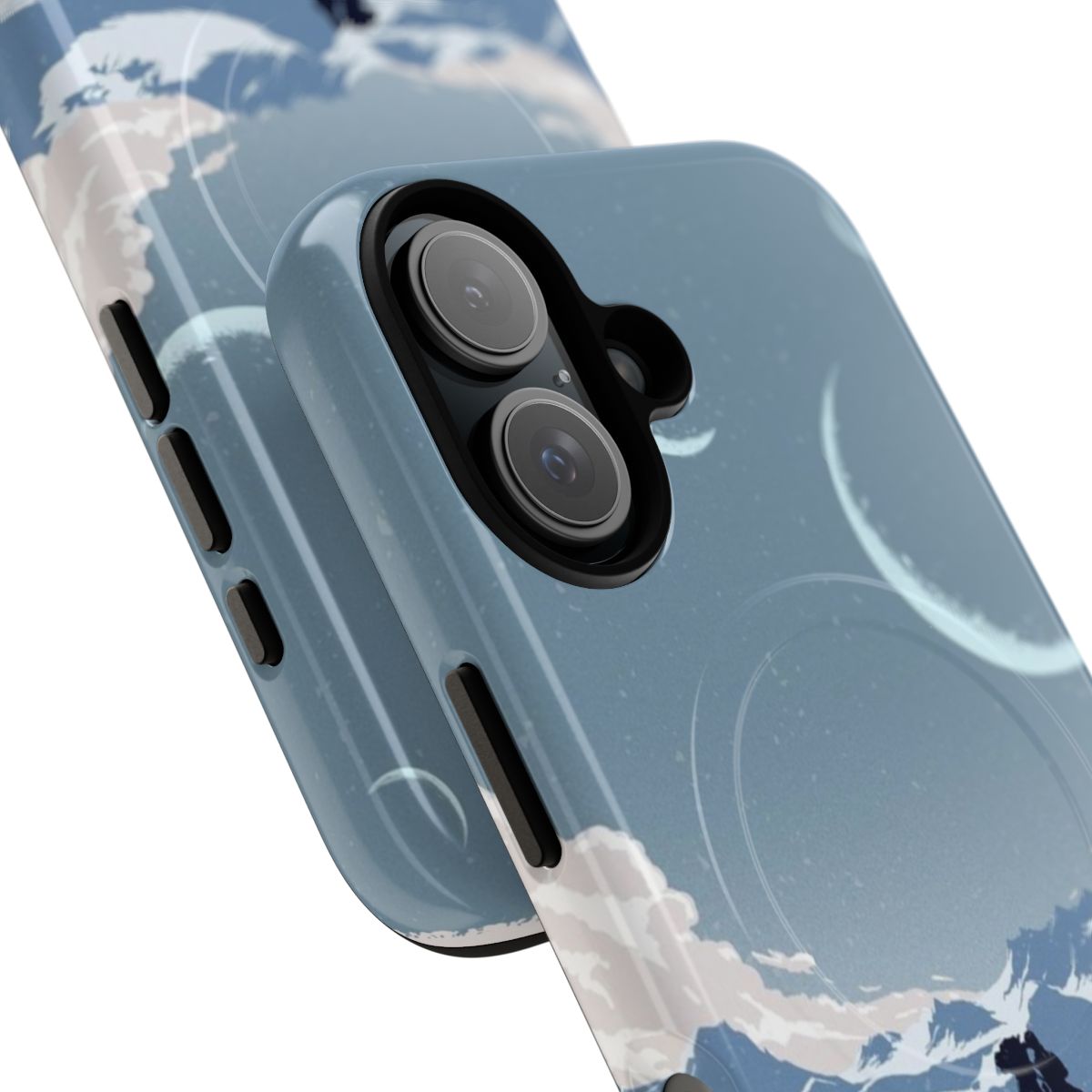 Sci-Fi Inspired Hoth Themed Phone Case with Star Wars Design - Detail