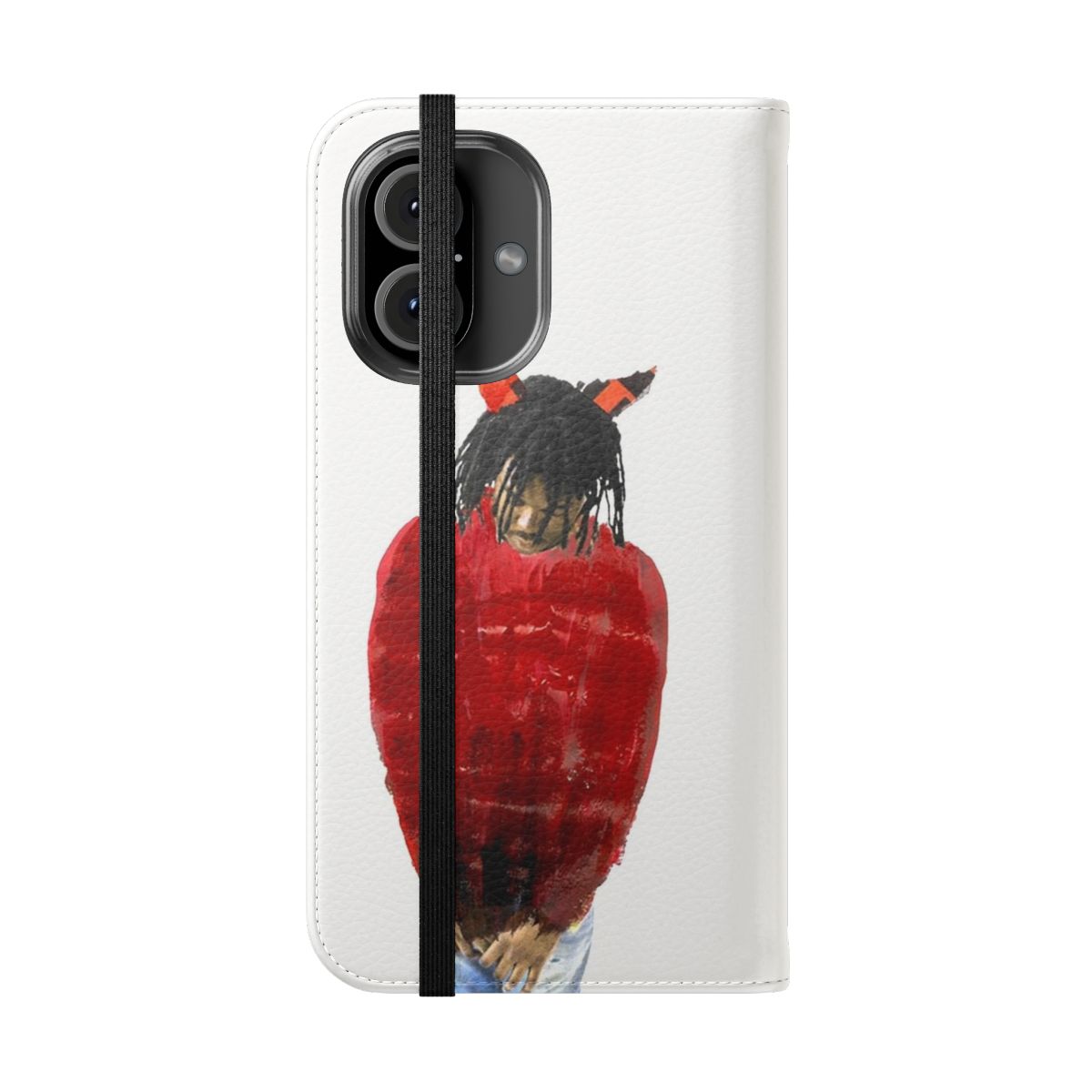 Sleek and stylish Lucki-inspired Freewave 3 flip phone case - Folded Front