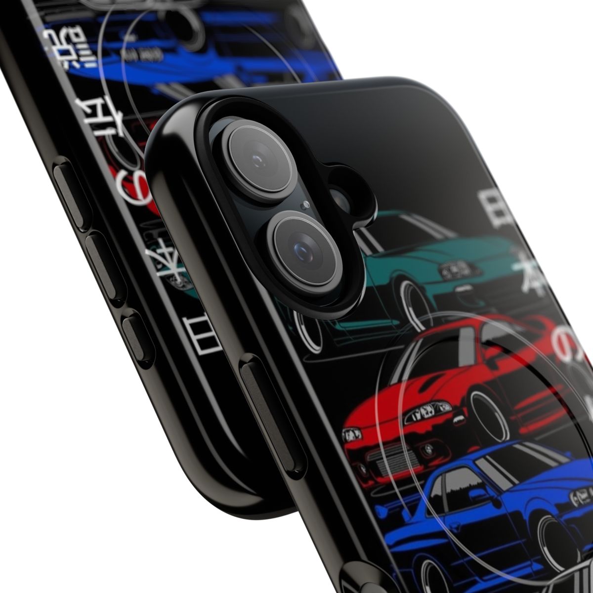 Sleek JDM-style phone case with a tough magnetic design - Detail