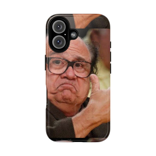 Magnetic tough phone case featuring Danny Devito from the TV show "It's Always Sunny in Philadelphia"