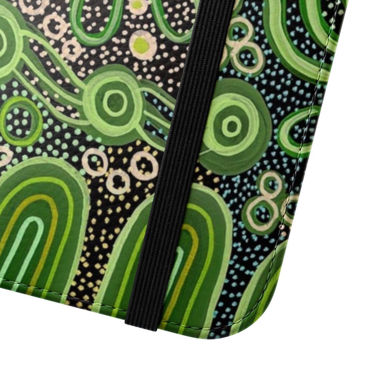 Phone case with vibrant aboriginal and indigenous art designs, perfect for teachers and students - Close Up