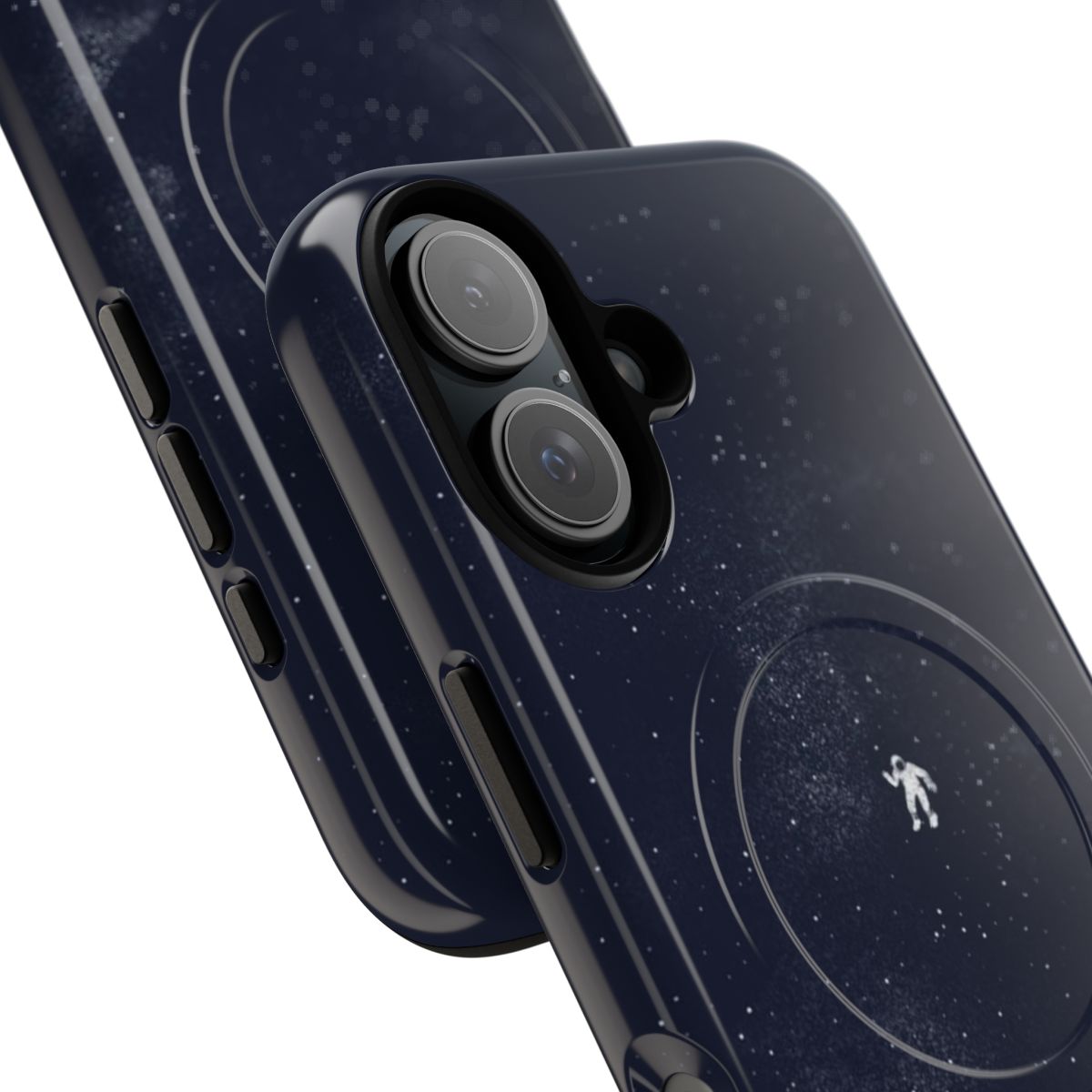 Cosmic galaxy-inspired magnetic tough phone case - Detail