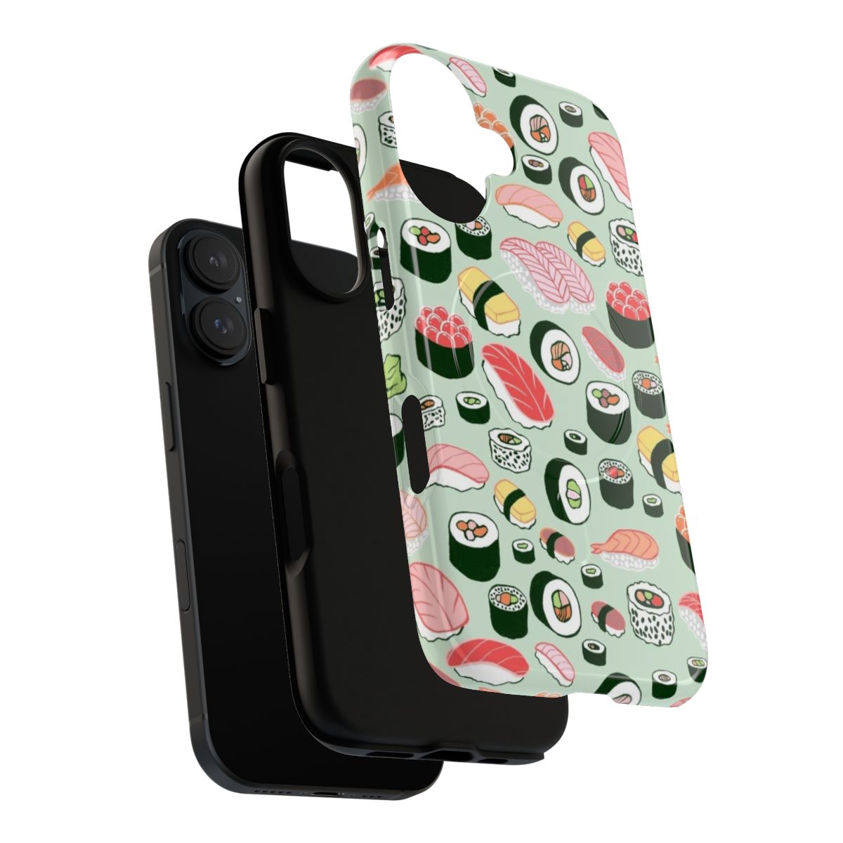 Sushi-inspired magnetic tough phone case with beautiful design - Layers