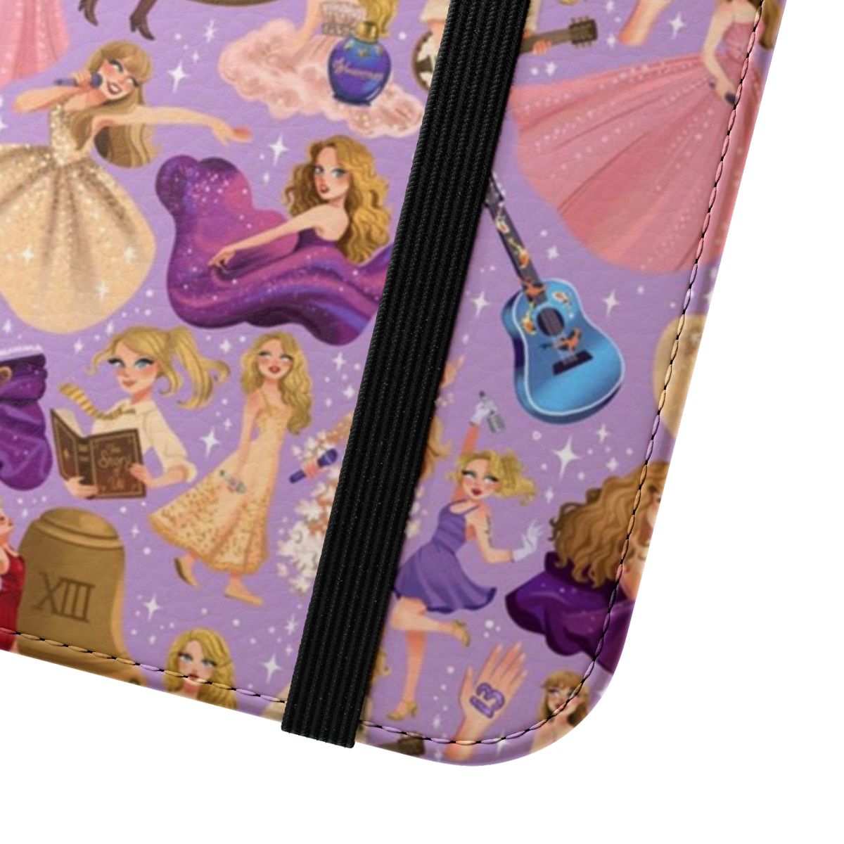 Taylor Swift Speak Now Era Flip Phone Case - Close Up