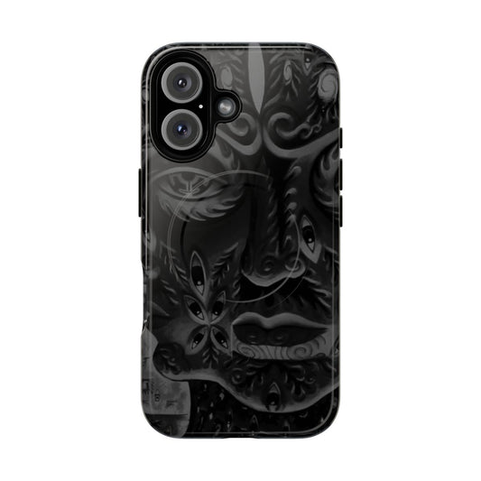 Magnetic tough phone case featuring the Tool 10,000 Days album artwork design