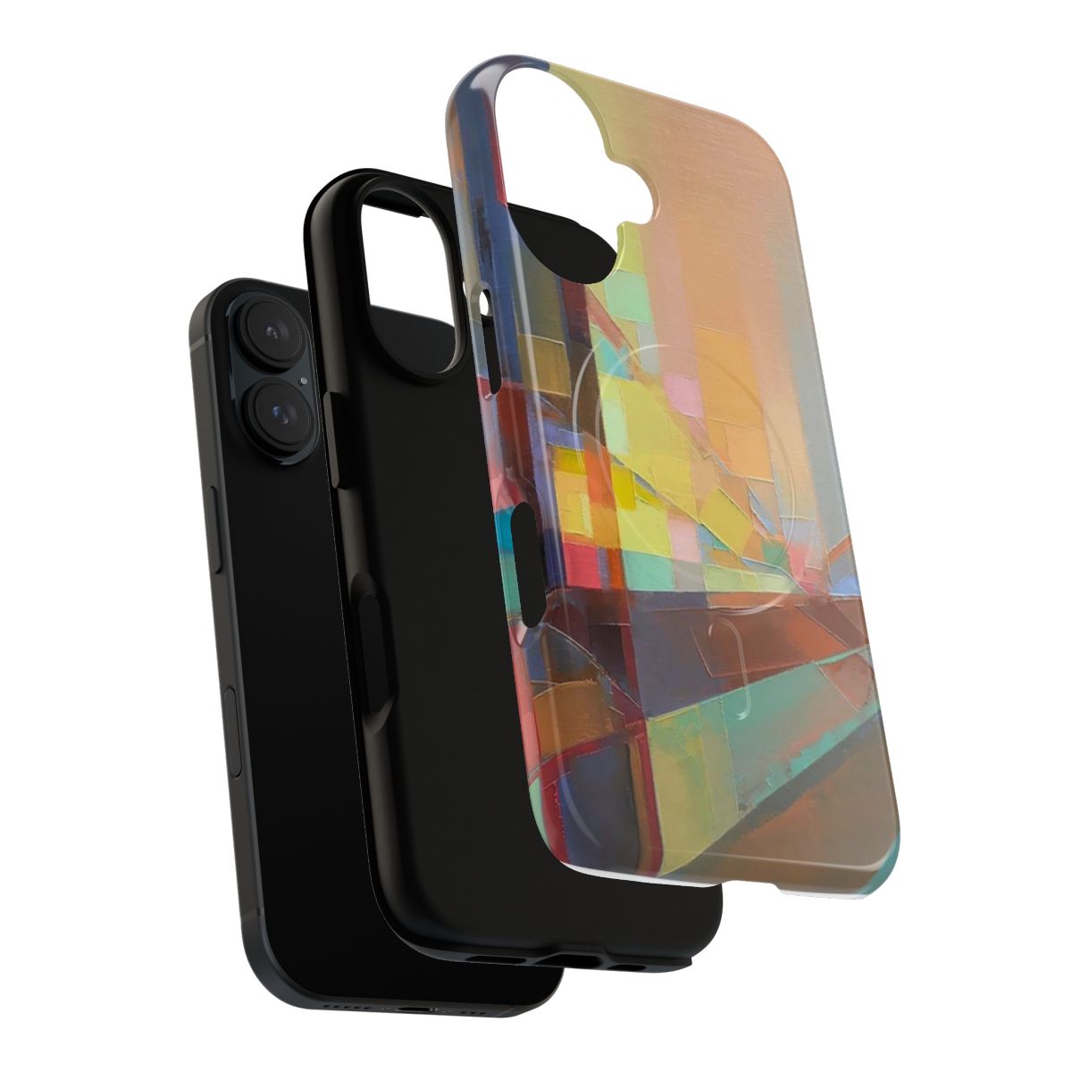 Magnetic tough phone case with "Everything I Wanted" design - Layers