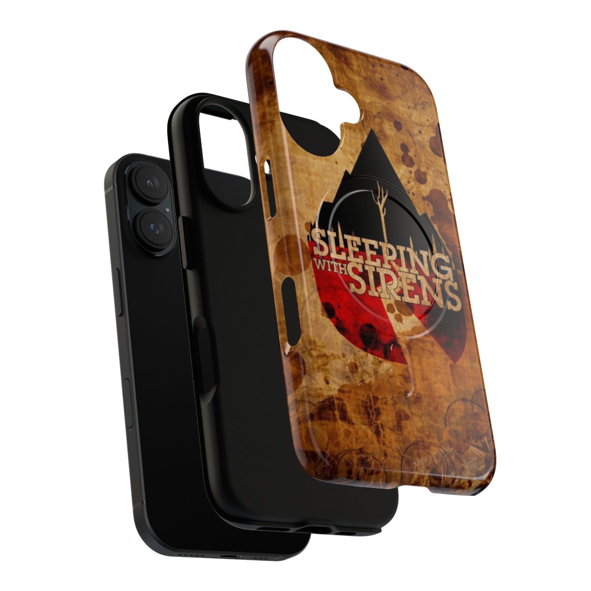 Sleeping with Sirens-inspired phone case with a sleek, magnetic design - Layers