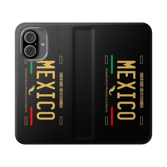 Patriotic Mexico-Inspired Flip Phone Case Cover