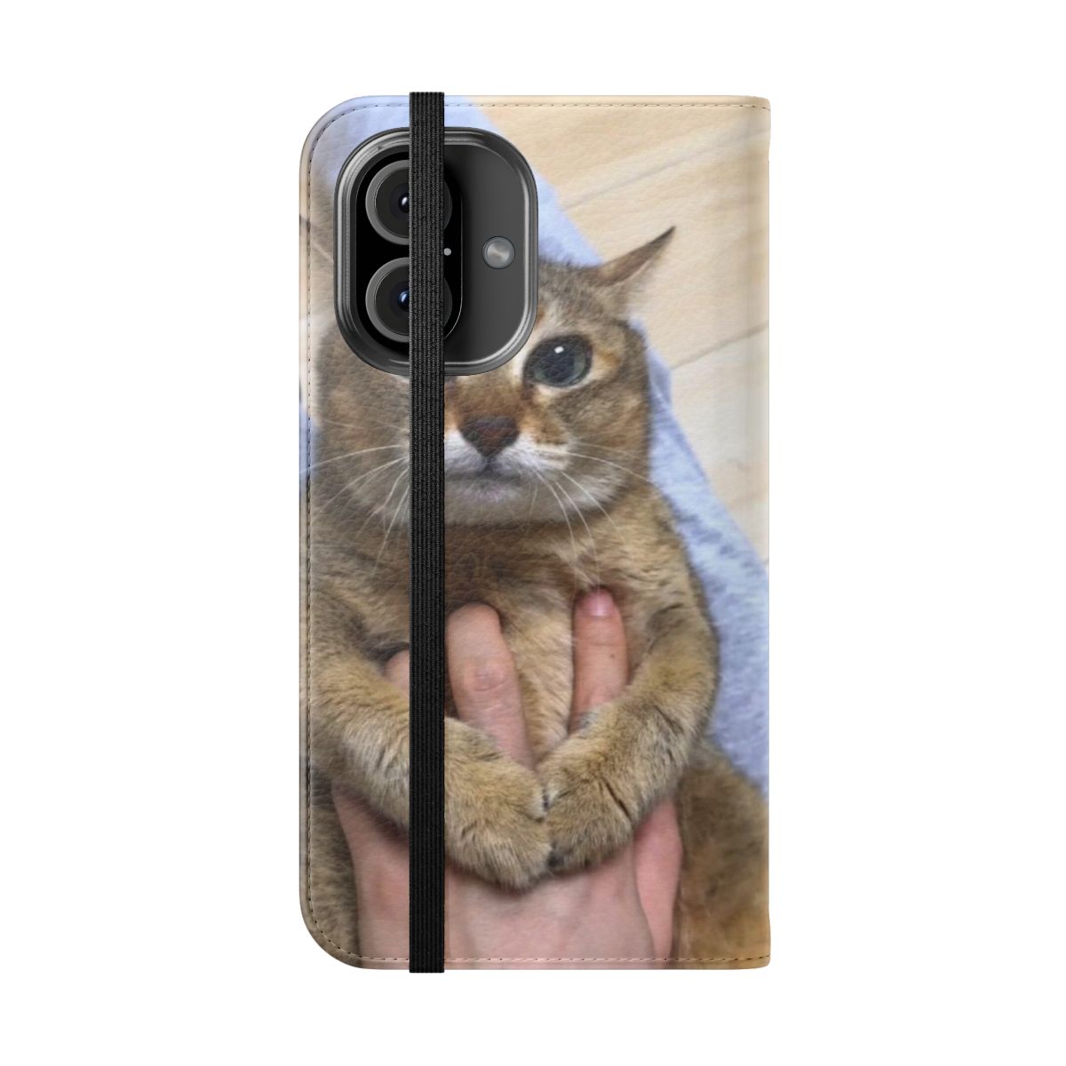 Tole Tole Vro Cat-Themed Phone Case - Folded Front