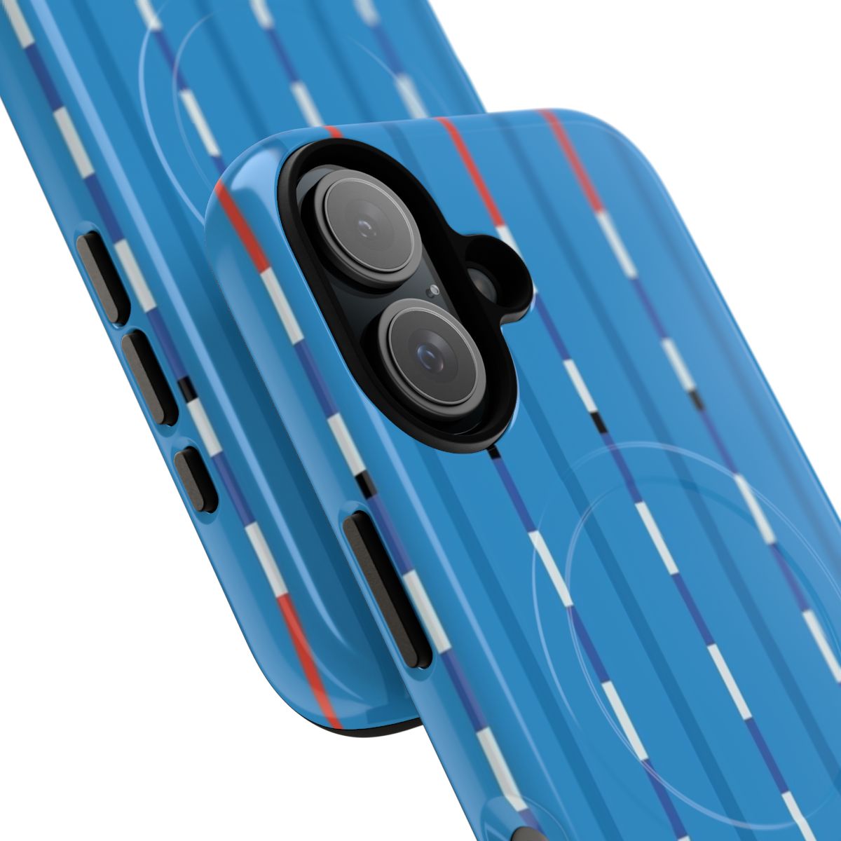 Waterproof and magnetic phone case for swimmers and water sports enthusiasts - Detail