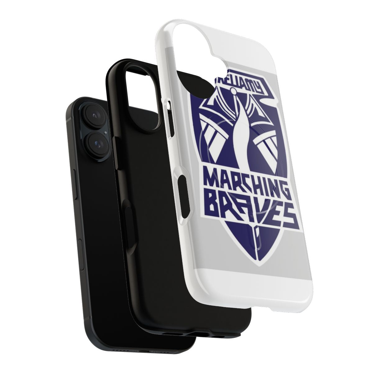 Shikellamy Marching Braves OG logo on a magnetic tough phone case - Layers