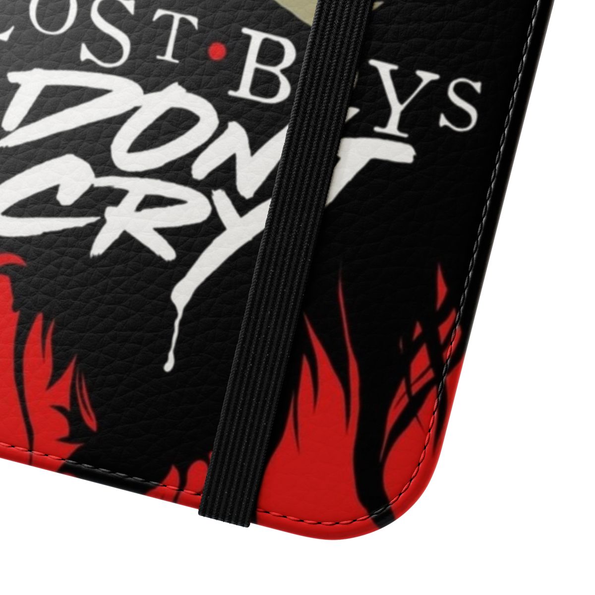 Dark and eerie phone case with gothic and horror-themed design for Lost Boys fans - Close Up