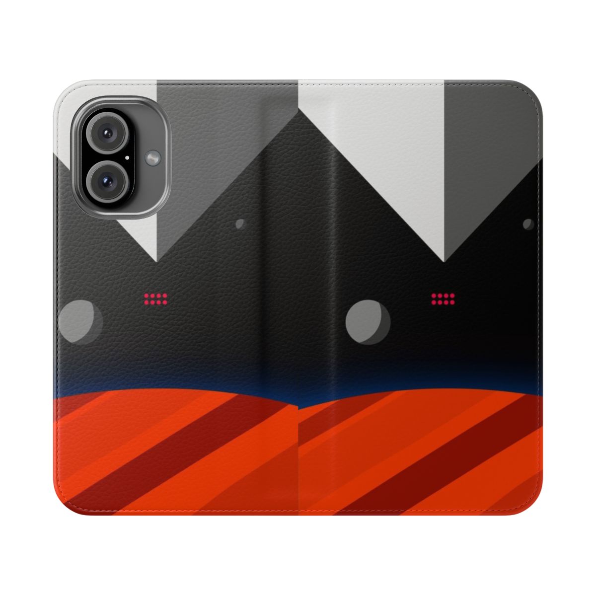 Minimalist star wars inspired flip cover phone case