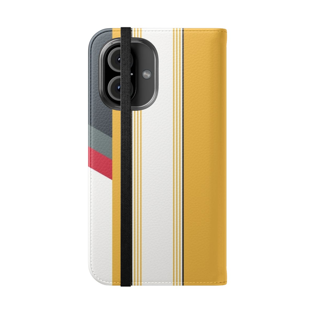 Audi-inspired S1 Quattro phone case with racing livery and performance car design - Folded Front