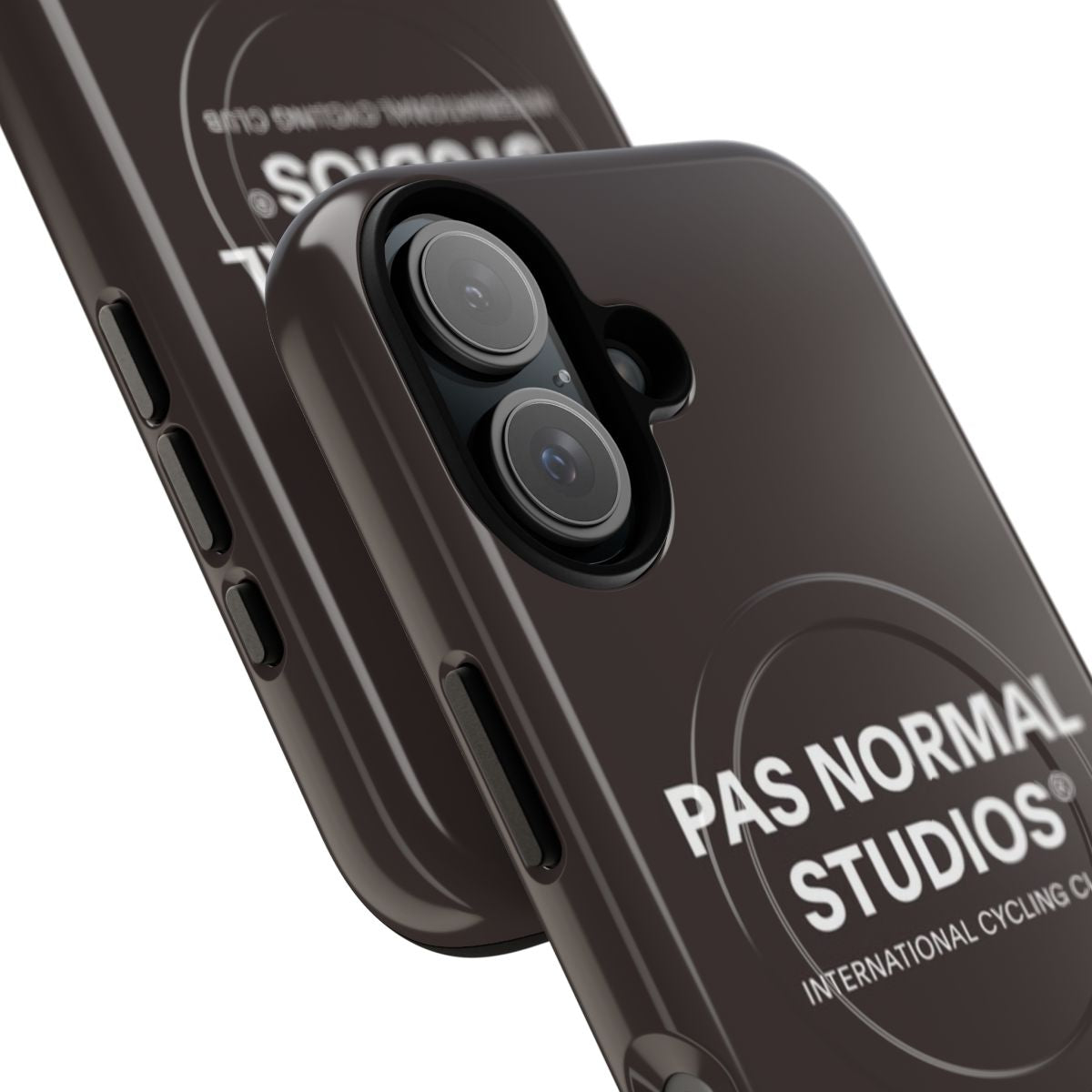 Pas Normal Studios-inspired minimalist magnetic tough phone case - Detail