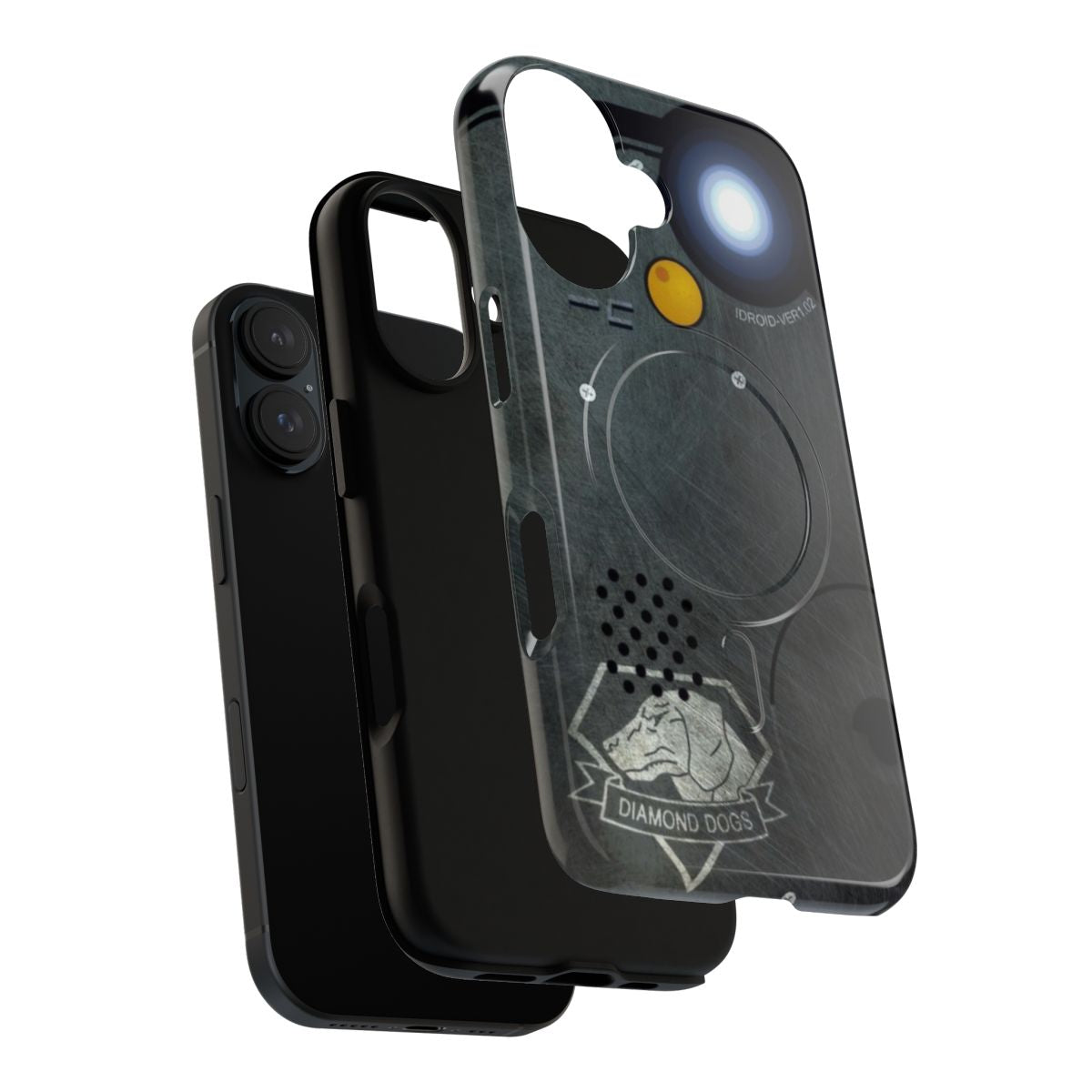 Metal Gear Inspired Magnetic Tough Phone Case - Layers