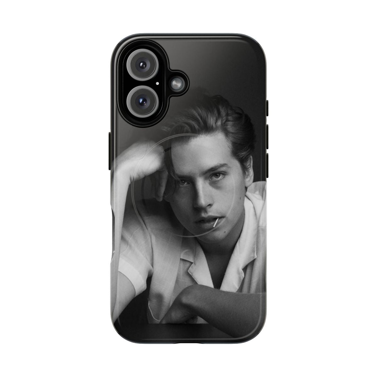 Magnetic phone case featuring Cole Sprouse as Jughead Jones from the TV series Riverdale