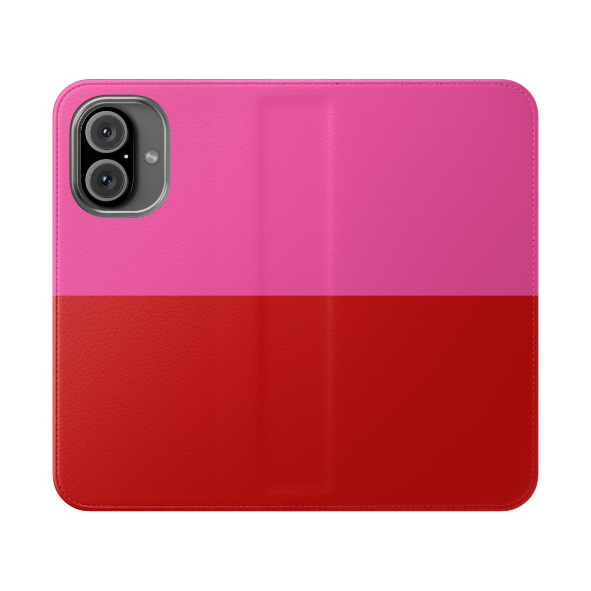 A vibrant and romantic Valentines Day themed flip cover phone case