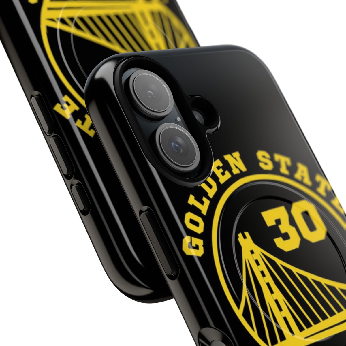 Magnetic tough phone case featuring a custom design for Stephen Curry fans - Detail