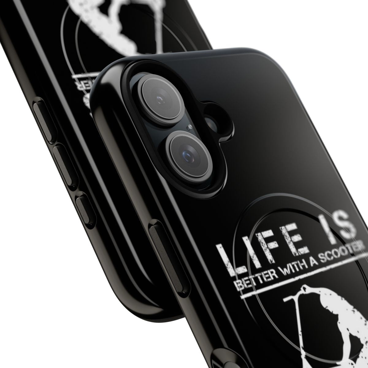 Freestyle scooter magnetic tough phone case with durable design - Detail