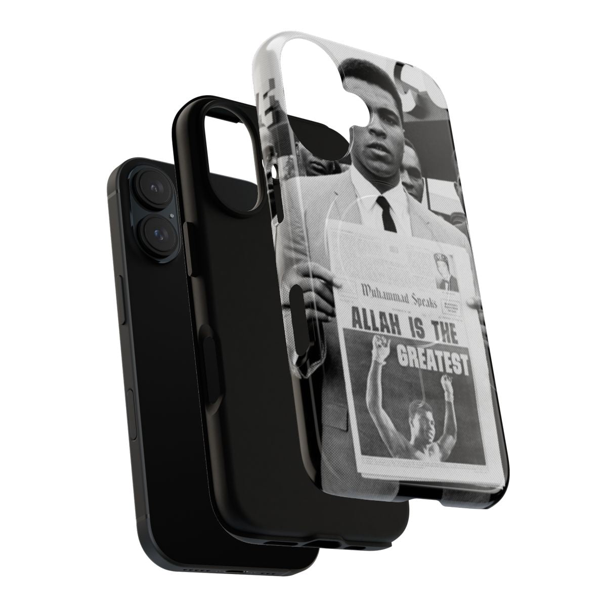 Muhammad Ali boxing legend magnetic tough phone case - Layers