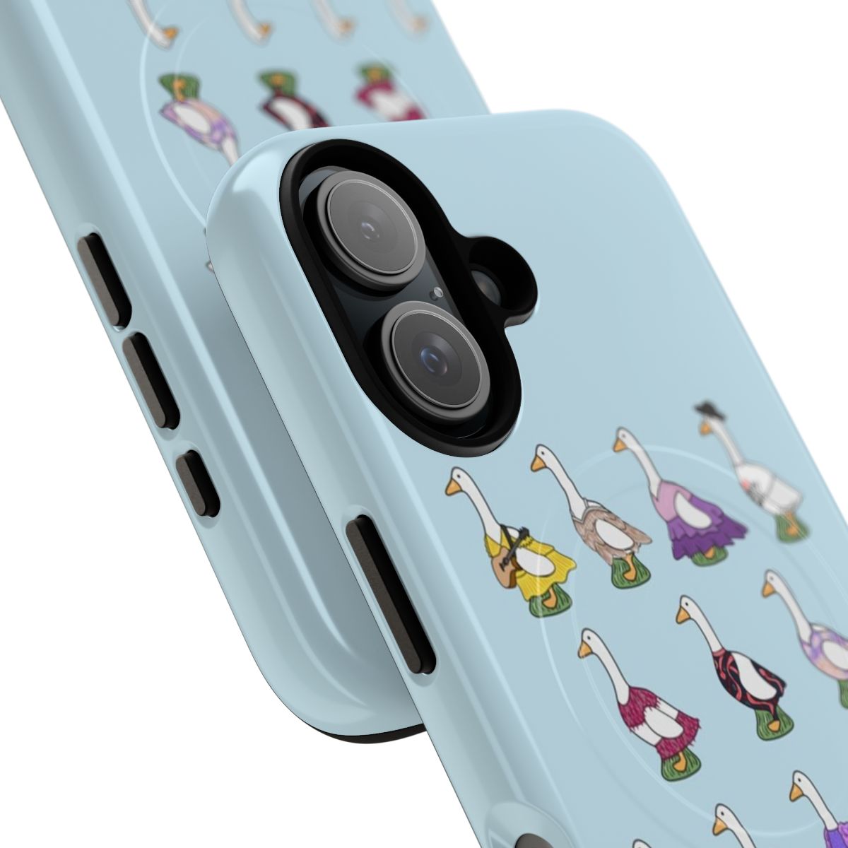 New Era Magnetic Tough Phone Case with Playful Goose and Gaggle Designs - Detail