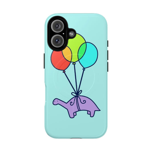 Magnetic dinosaur-themed phone cases with tough protection