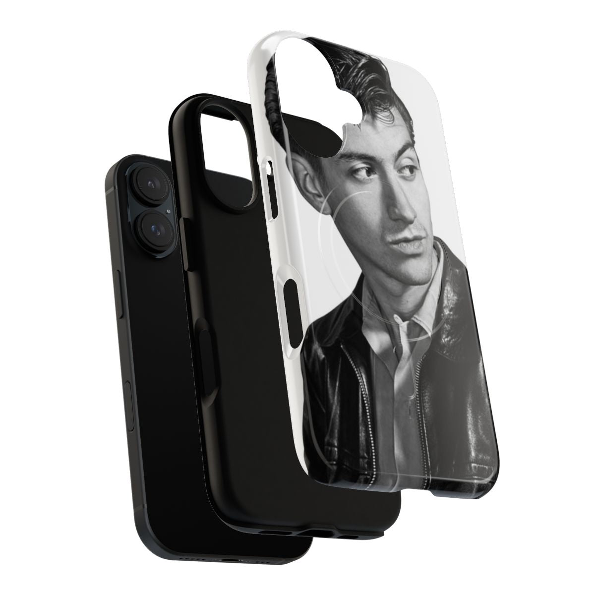 Magnetic tough phone case featuring Alex Turner and the Arctic Monkeys - Layers